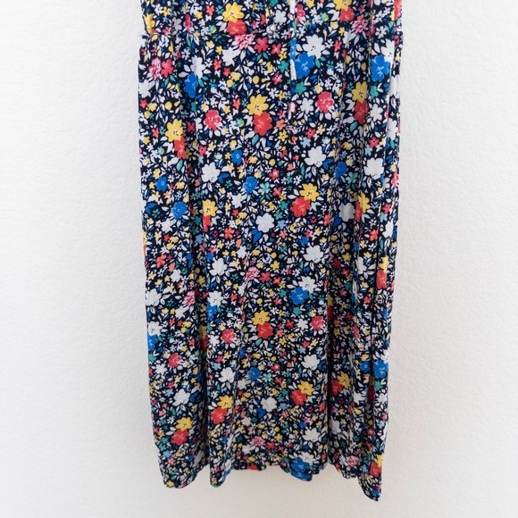 Miami‎ Womens Dress Size XS Floral Smocked Puff Sleeve Milkmaid Mini Cottagecore - Picture 4 of 8